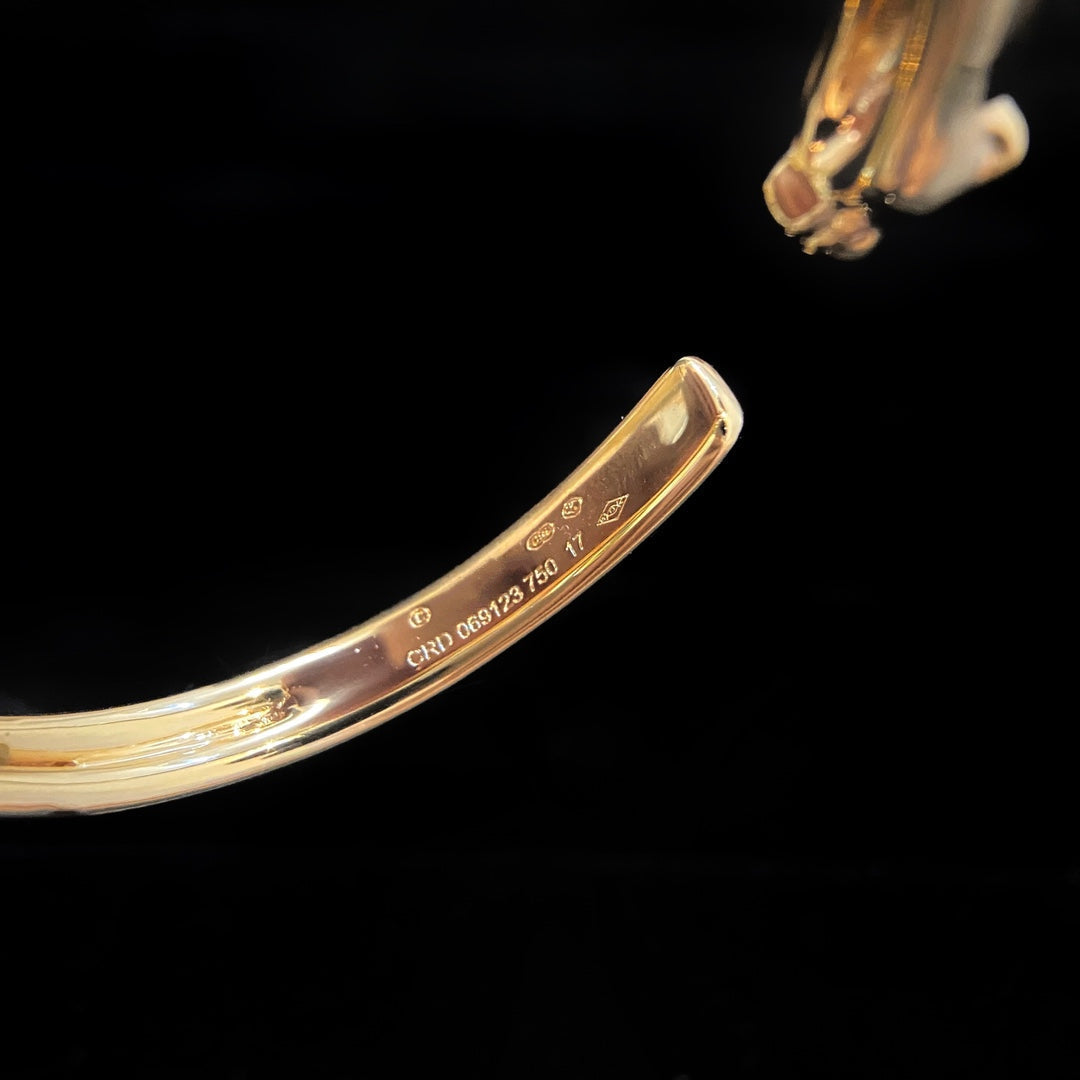 [OAK JURI]PANTHERE GOLD OPEN BRACELET