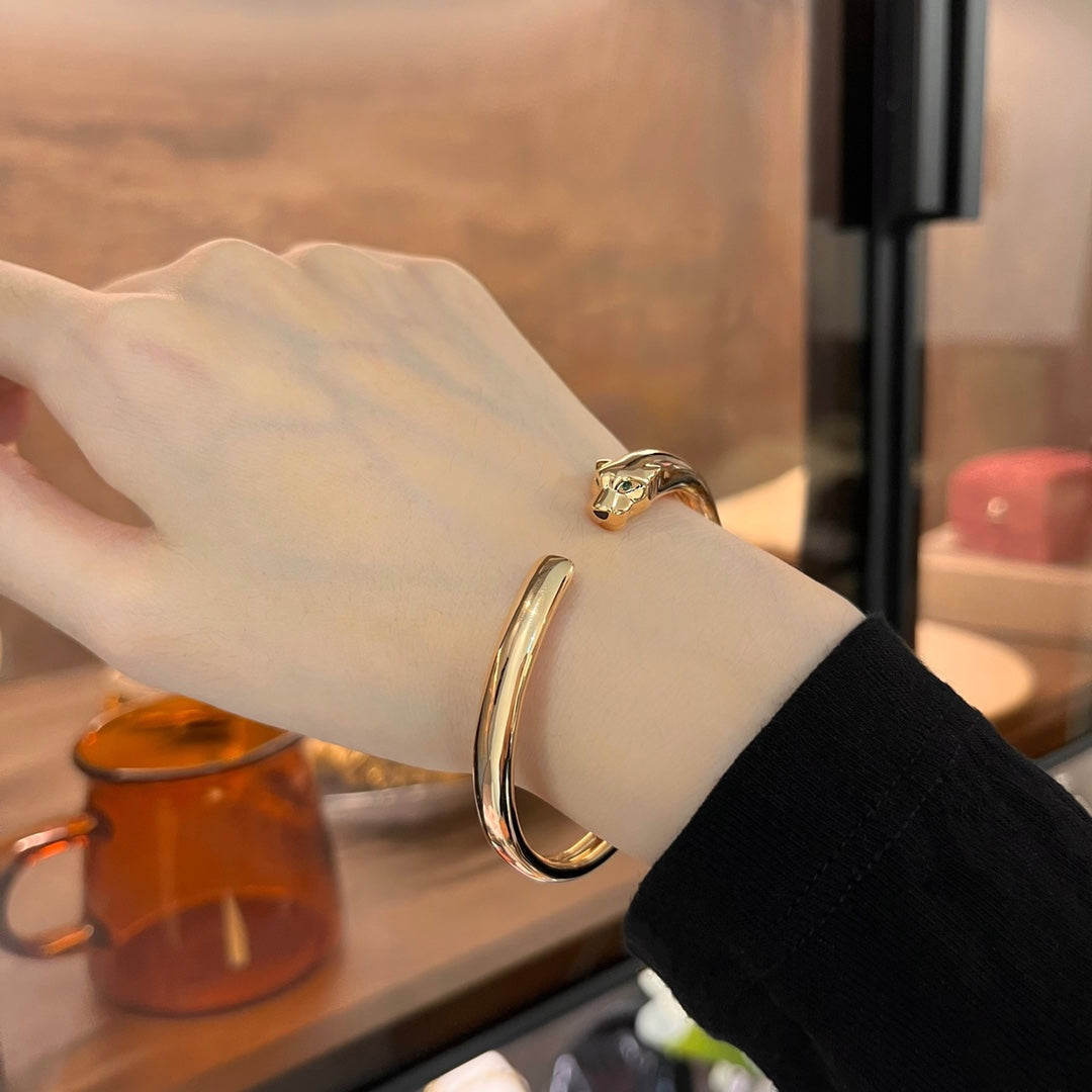 [OAK JURI]PANTHERE GOLD OPEN BRACELET