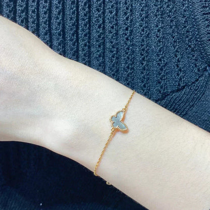 [OAK JURI]BUTTERFLY DARK MOP BUTTERFLY BRACELET