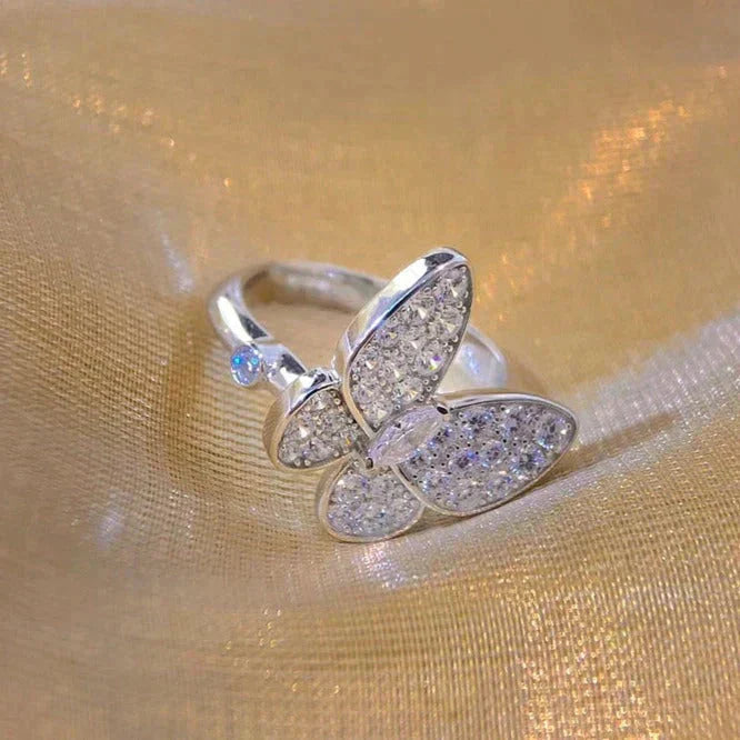 [OAK JURI]BUTTERFLY DIAMOND RING