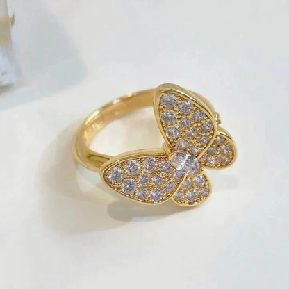 [OAK JURI]BUTTERFLY DIAMOND RING