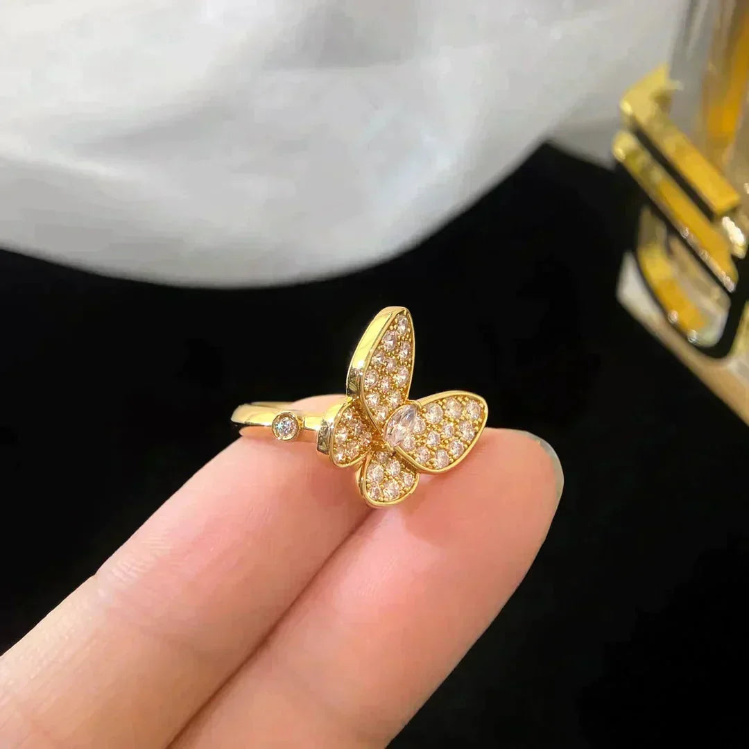 [OAK JURI]BUTTERFLY DIAMOND RING