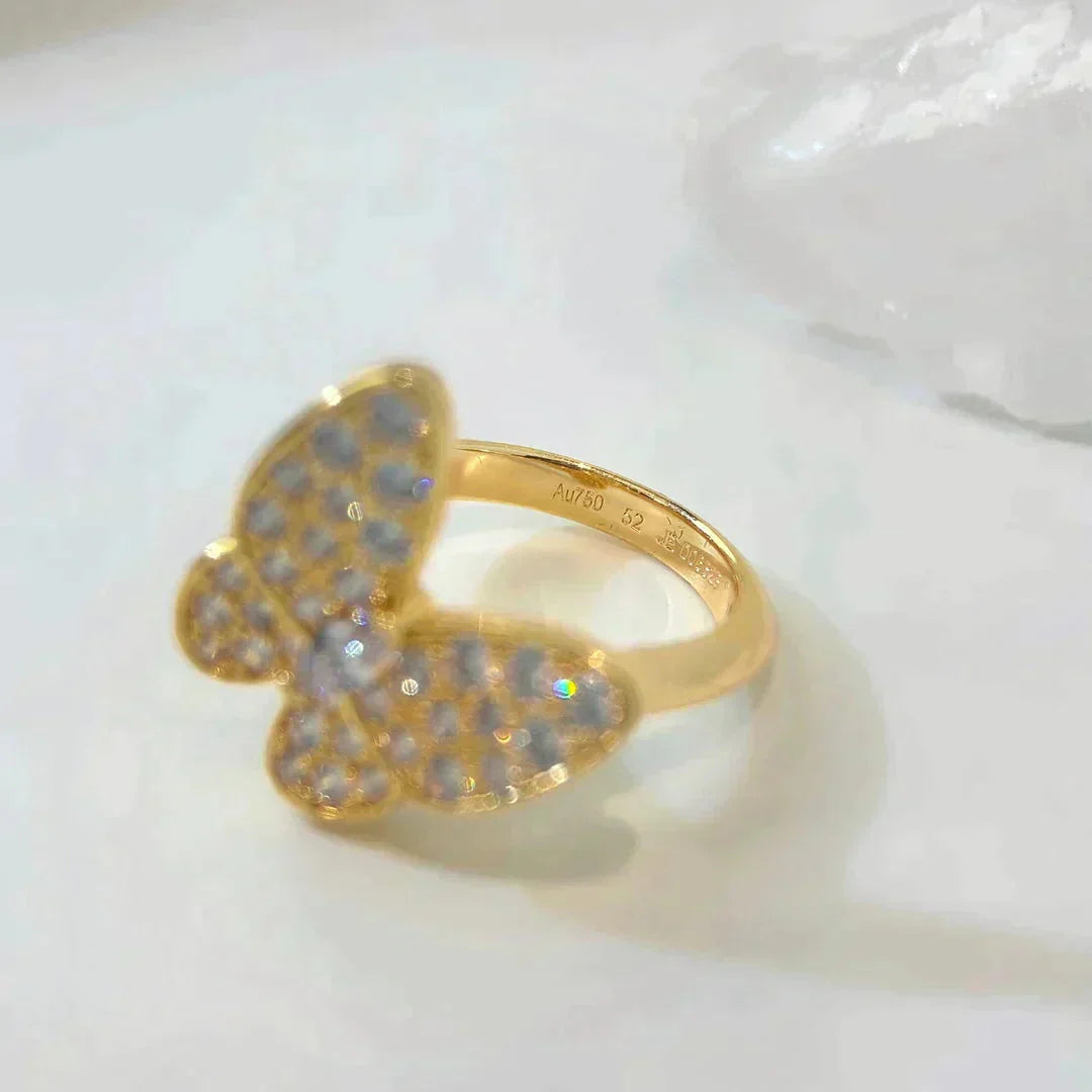 [OAK JURI]BUTTERFLY DIAMOND RING