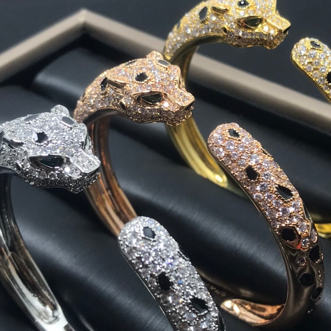 [OAK JURI]PANTHERE BIG BRACELET DIAMONDS