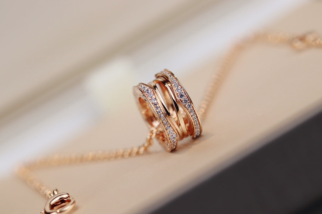 [OAK JURI]ZERO 1 PINK GOLD NECKLACE