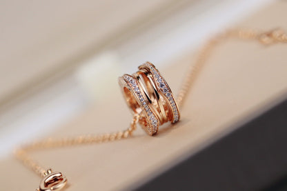 [OAK JURI]ZERO 1 PINK GOLD NECKLACE