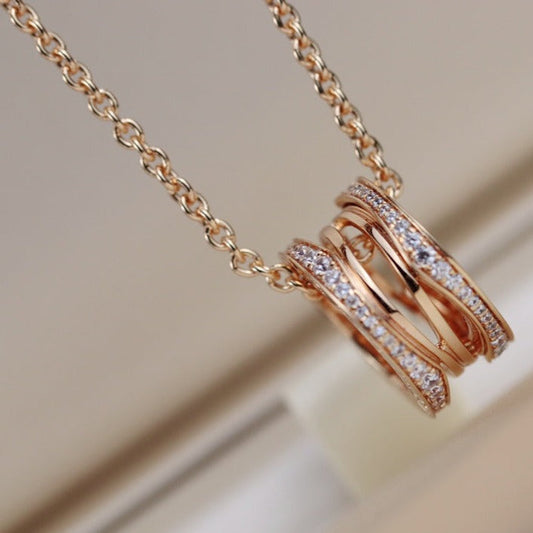 [OAK JURI]ZERO 1 PINK GOLD NECKLACE