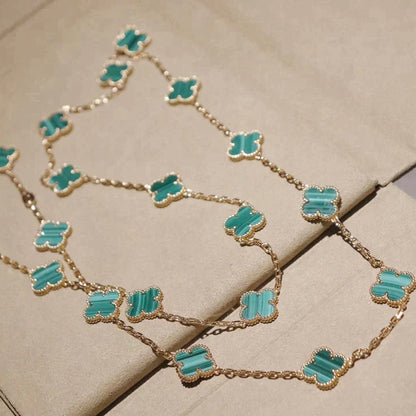 [OAK JURI]CLOVER 20 MOTIFS MALACHITE GOLD