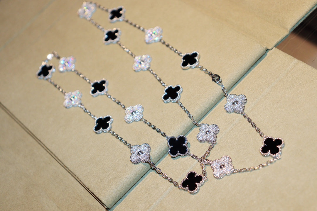 [OAK JURI]CLOVER 20 MOTIFS ONYX DIAMOND SILVER
