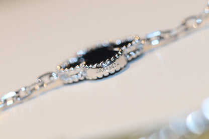 [OAK JURI]CLOVER 20 MOTIFS ONYX DIAMOND SILVER