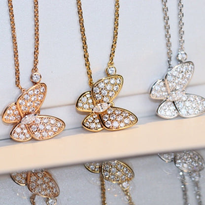 [OAK JURI]BUTTERFLY DIAMOND NECKLACE