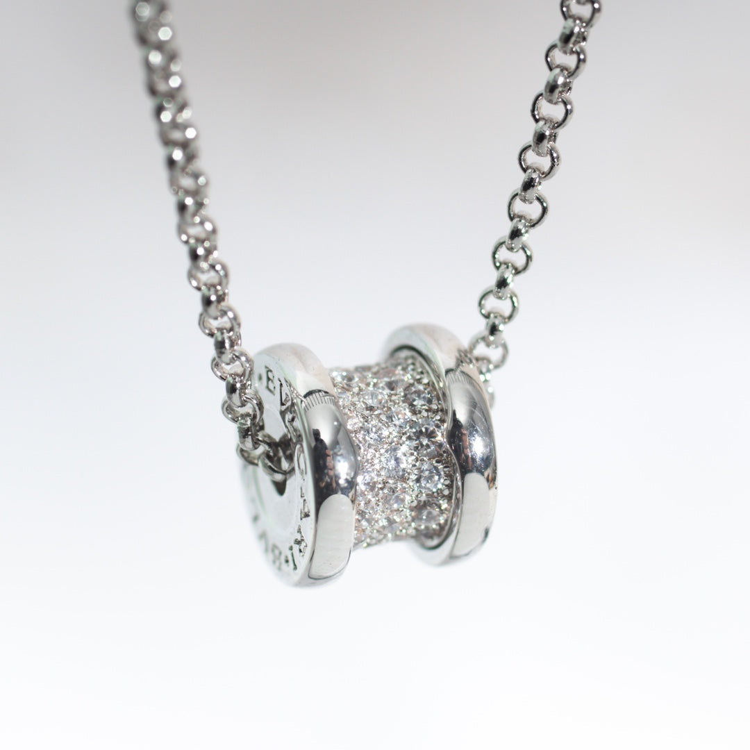 [OAK JURI]ZERO 1 SILVER DIAMOND NECKLACE