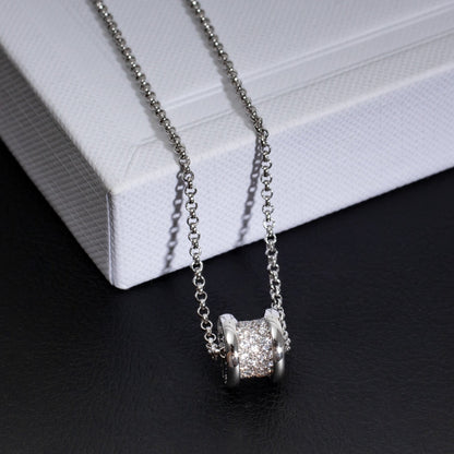 [OAK JURI]ZERO 1 SILVER DIAMOND NECKLACE