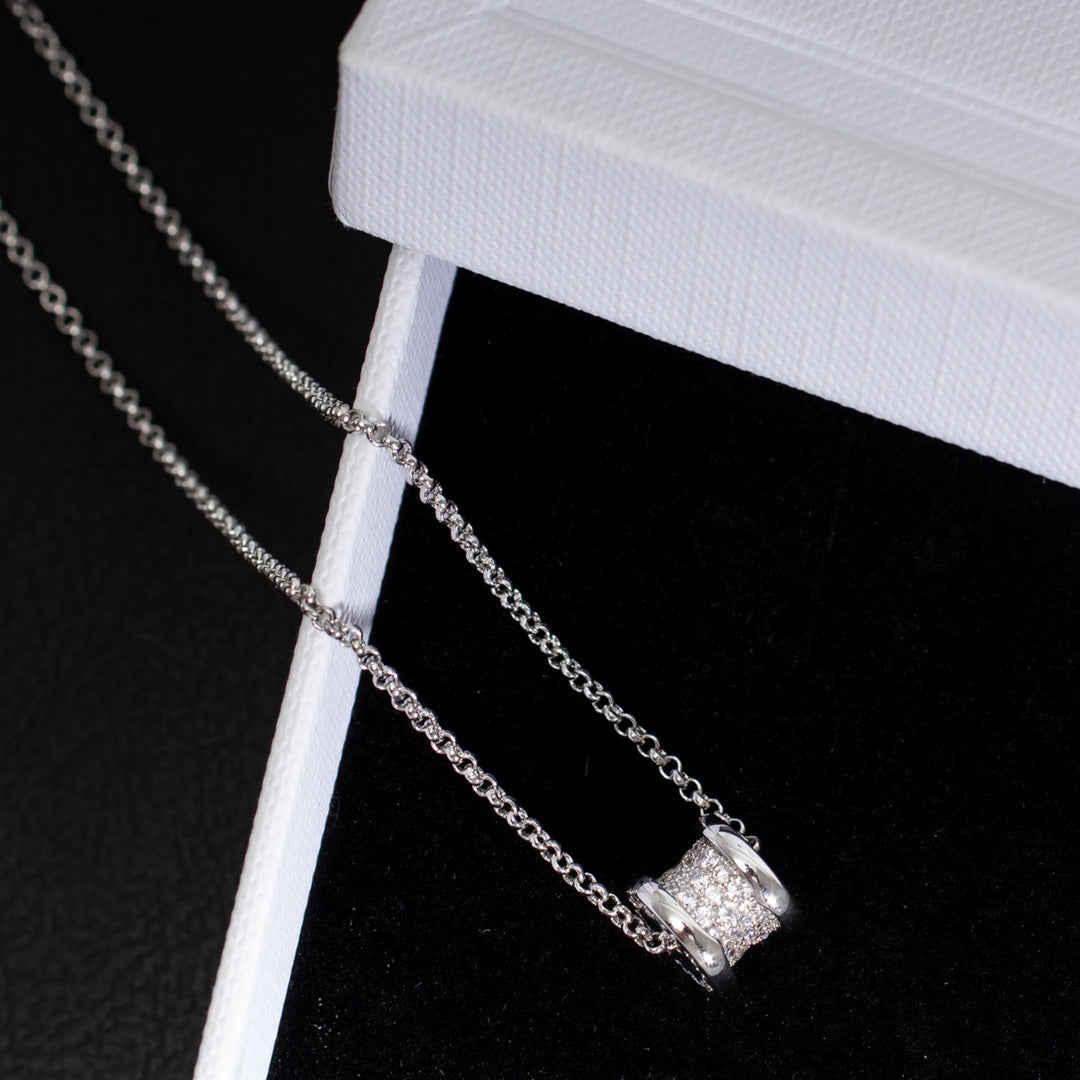 [OAK JURI]ZERO 1 SILVER DIAMOND NECKLACE