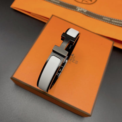 [OAK JURI]H BRACELET 12MM BLACK WHITE CERAMIC