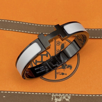 [OAK JURI]H BRACELET 12MM BLACK WHITE CERAMIC