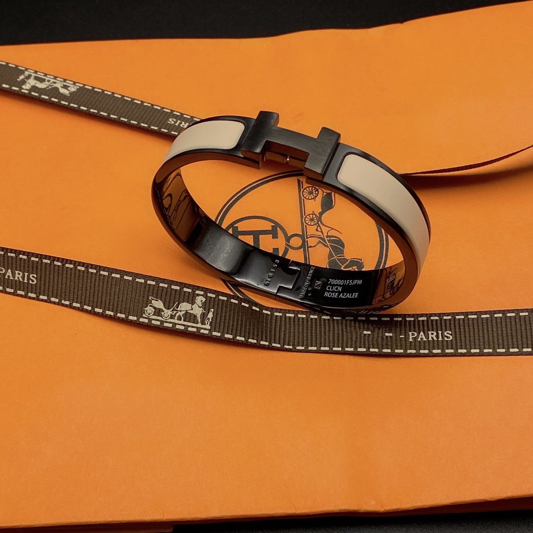 [OAK JURI]H BRACELET 12MM BLACK BEIGE CERAMIC