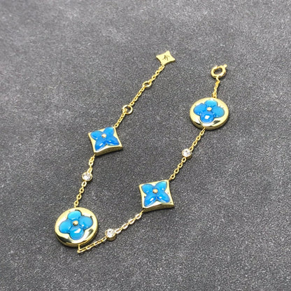 [OAK JURI]STAR AND SUN TURQUOISE 4 MOTIFS 3 DIAMONDS