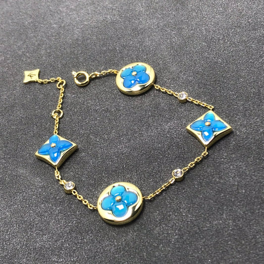 [OAK JURI]STAR AND SUN TURQUOISE 4 MOTIFS 3 DIAMONDS
