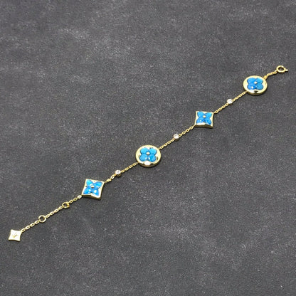 [OAK JURI]STAR AND SUN TURQUOISE 4 MOTIFS 3 DIAMONDS