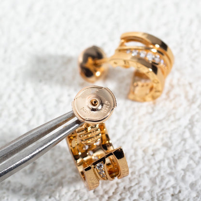 [OAK JURI]ZERO 1 PINK GOLD DIAMONDS EARRINGS