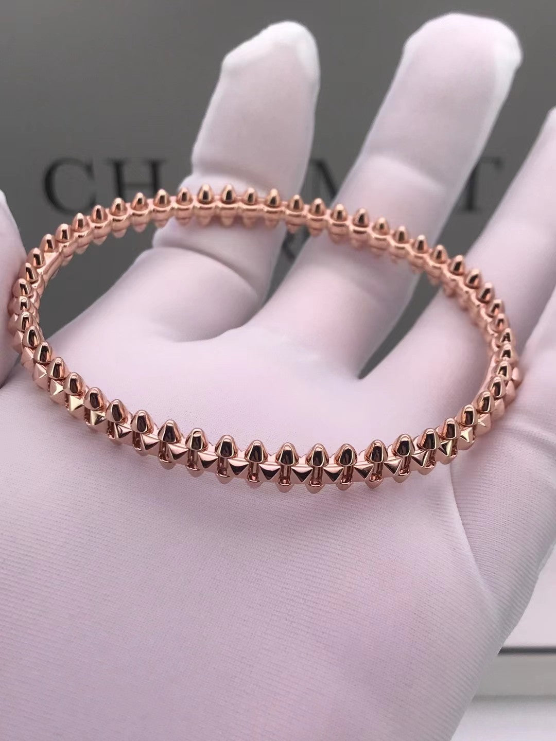 [OAK JURI]CLASH PINK GOLD BRACELET