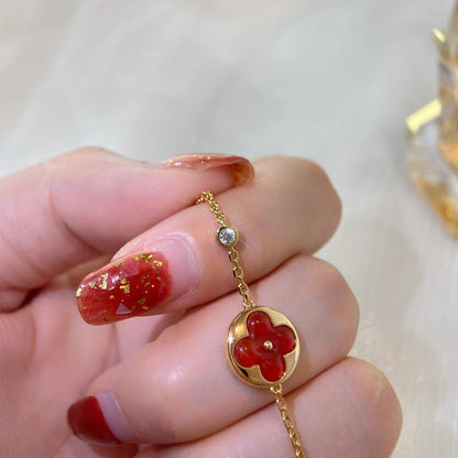 [OAK JURI]SUN PEDANT CARNELIAN BRACELET