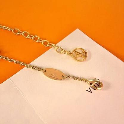 [OAK JURI]LOGO STAR MOTIF GOLD BRACELET