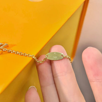 [OAK JURI]LOGO STAR MOTIF GOLD BRACELET