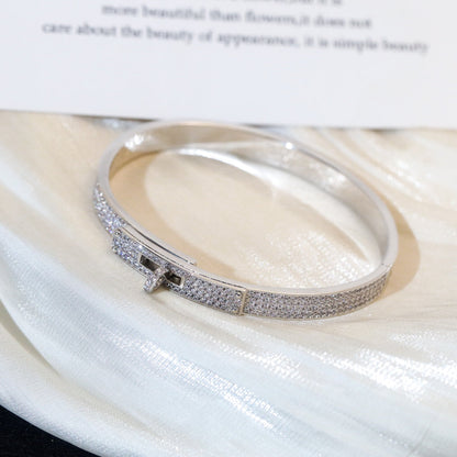 [OAK JURI]KELLY BRACELET DIAMOND PAVED