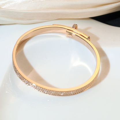 [OAK JURI]KELLY BRACELET DIAMOND PAVED