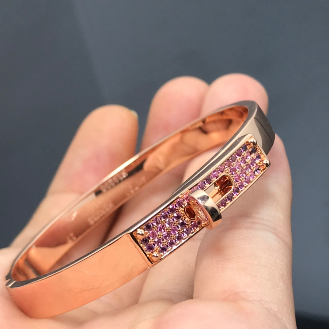 [OAK JURI]KELLY BRACELET PINK DIAMOND