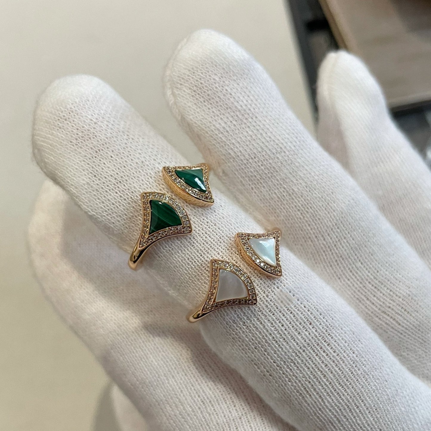 [OAK JURI]DREAM MOP DIAMOND OPEN RING