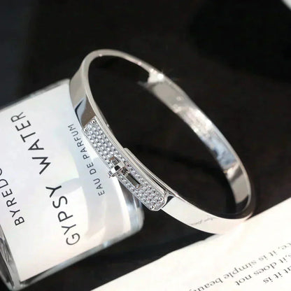 [OAK JURI]KELLY SILVER DIAMOND BRACELET