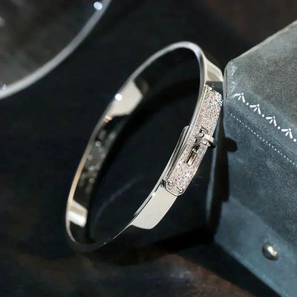 [OAK JURI]KELLY SILVER DIAMOND BRACELET