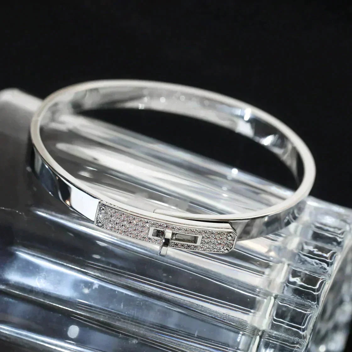 [OAK JURI]KELLY SILVER DIAMOND BRACELET