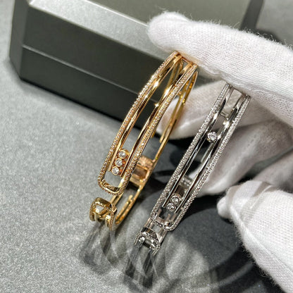 [OAK JURI]MOVE 10TH PAVED DIAMOND BRACELET