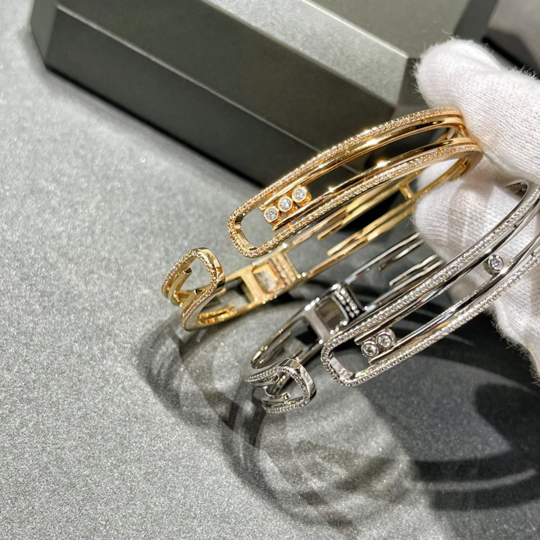 [OAK JURI]MOVE 10TH PAVED DIAMOND BRACELET