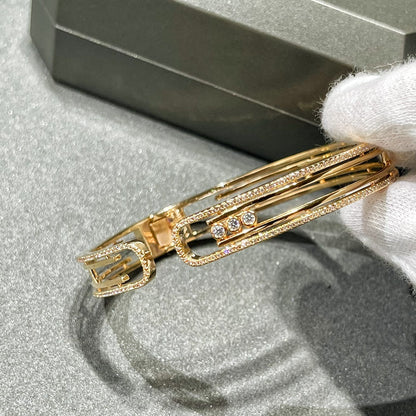 [OAK JURI]MOVE 10TH PAVED DIAMOND BRACELET
