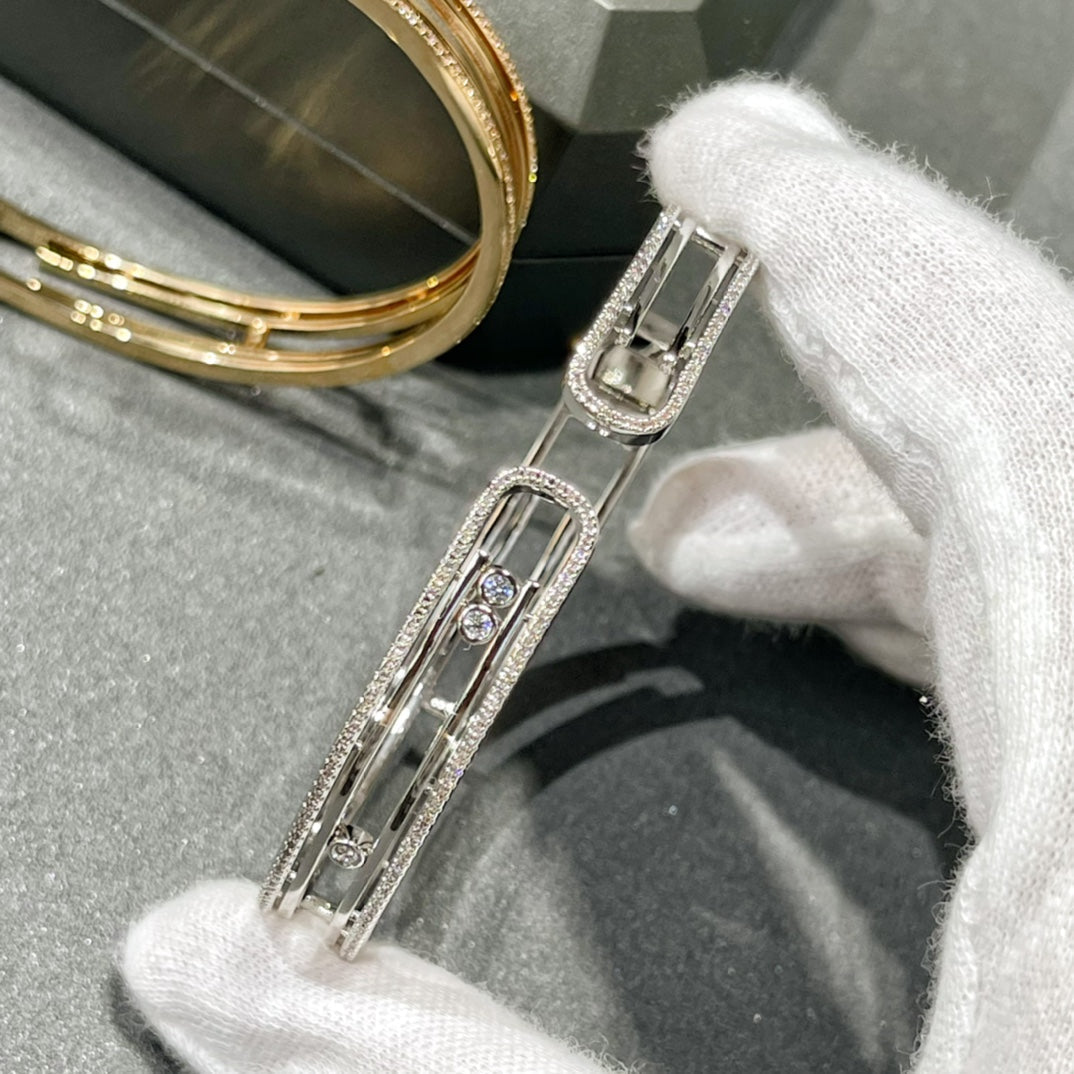[OAK JURI]MOVE 10TH PAVED DIAMOND BRACELET