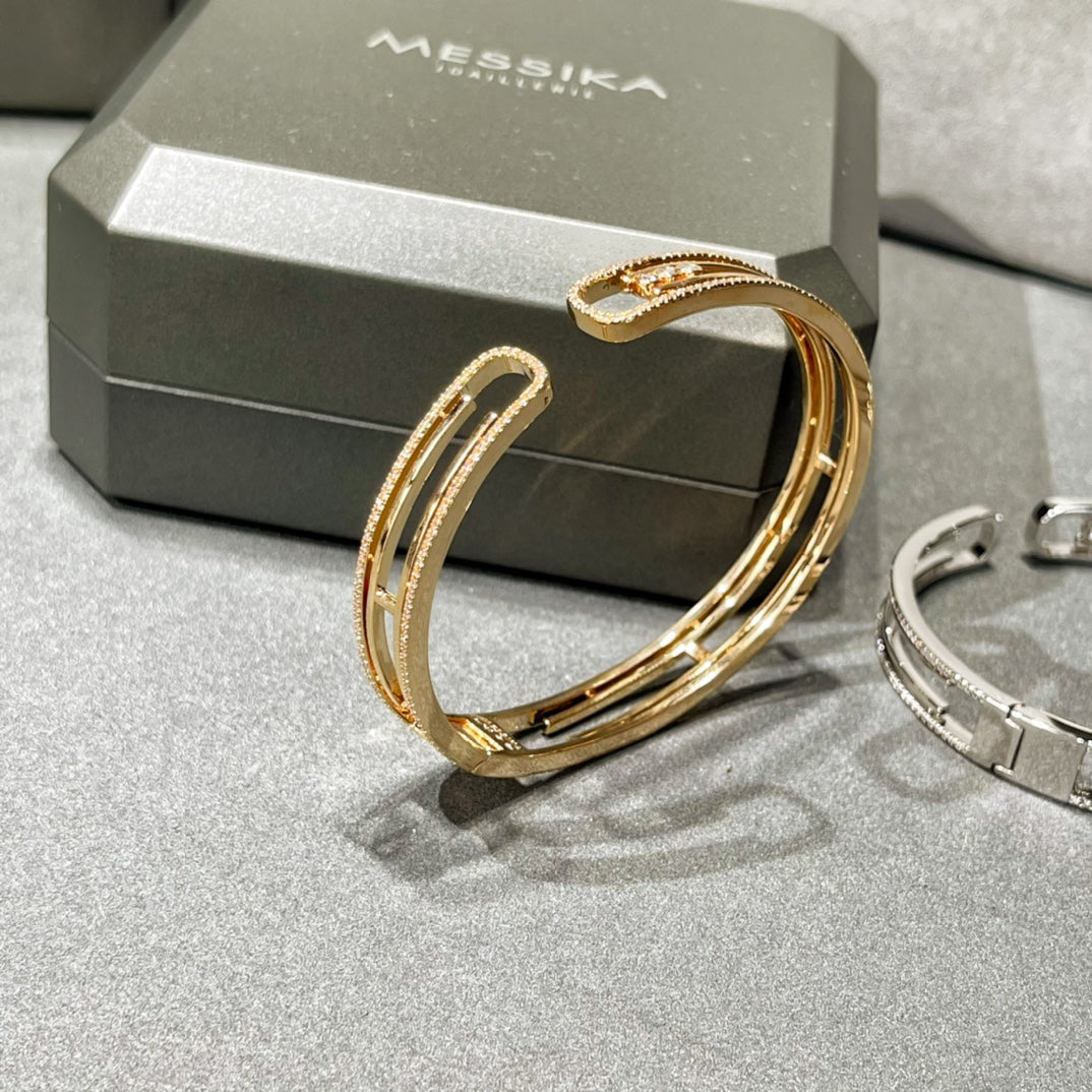 [OAK JURI]MOVE 10TH PAVED DIAMOND BRACELET