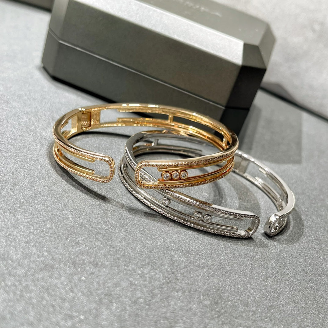 [OAK JURI]MOVE 10TH PAVED DIAMOND BRACELET