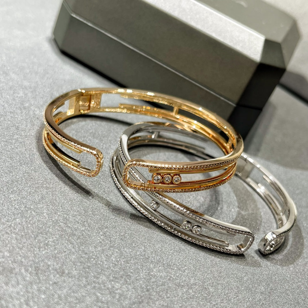 [OAK JURI]MOVE 10TH PAVED DIAMOND BRACELET