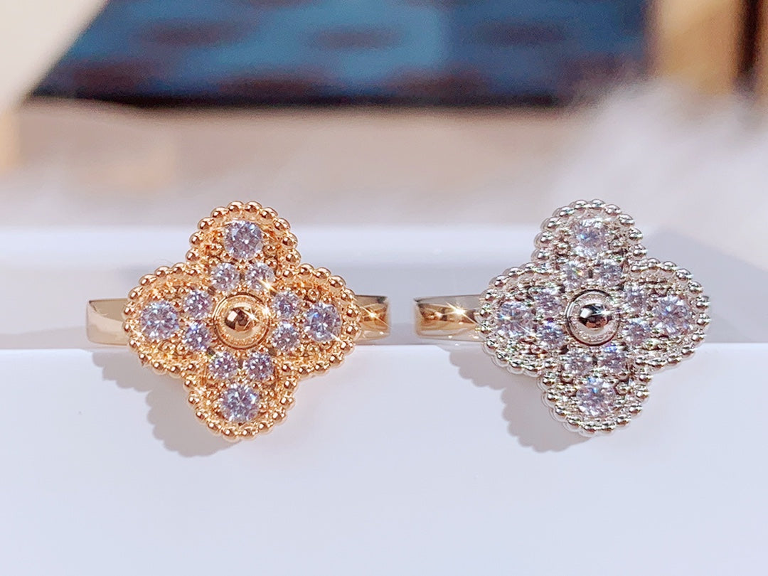 [OAK JURI]CLOVER DIAMOND RING
