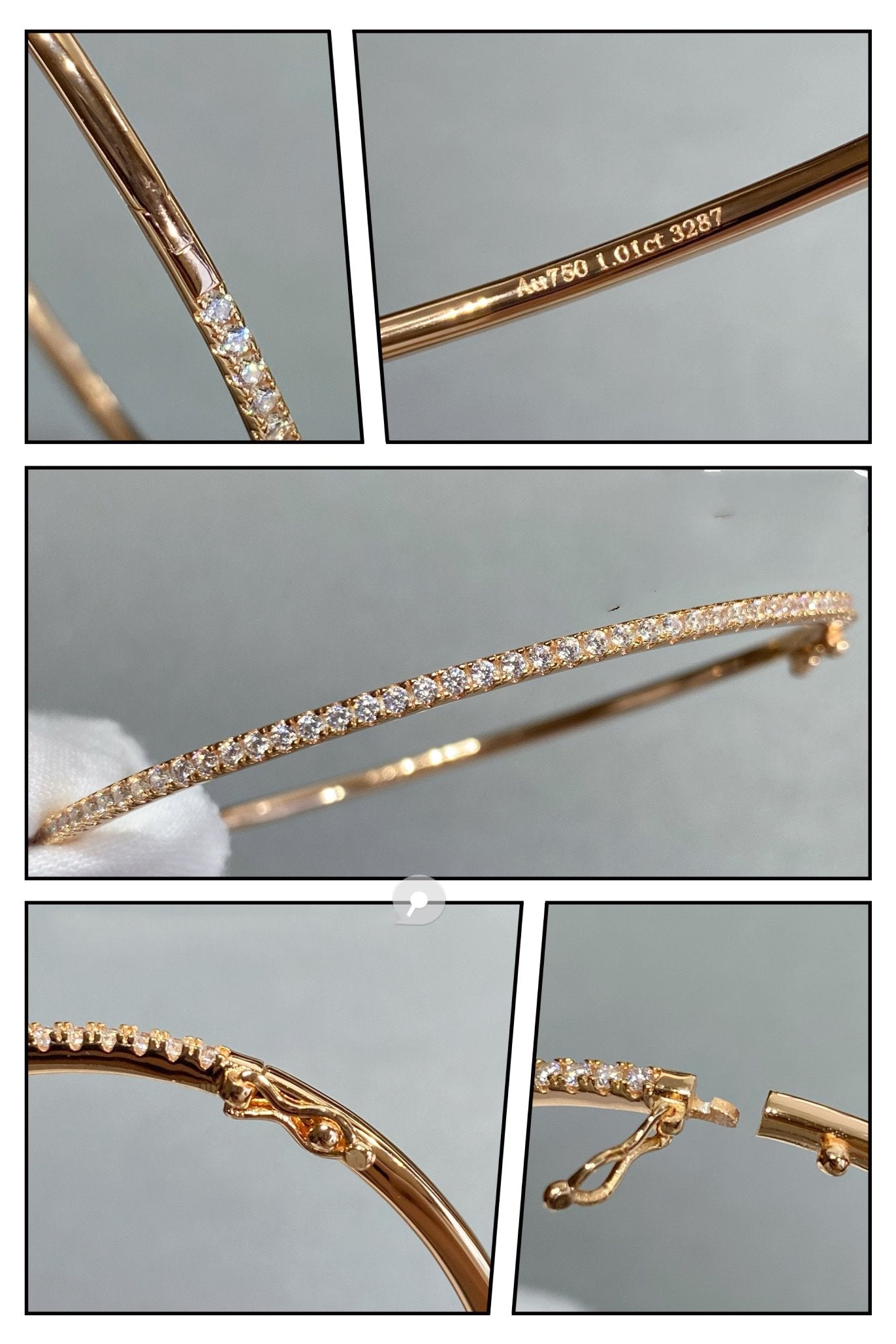 [OAK JURI]MINI DIAMOND TENNIS BRACELET