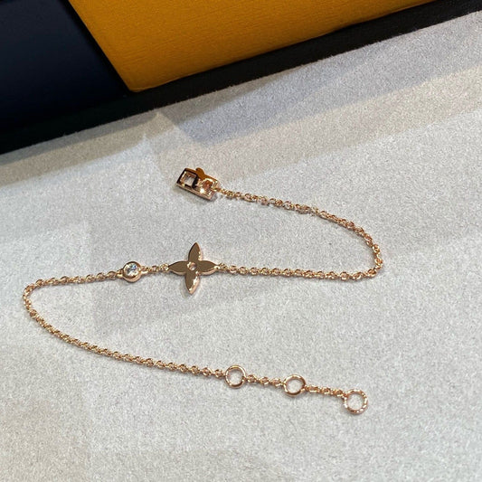 [OAK JURI]STAR DIAMOND PINK GOLD BRACELET