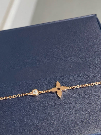 [OAK JURI]STAR DIAMOND PINK GOLD BRACELET