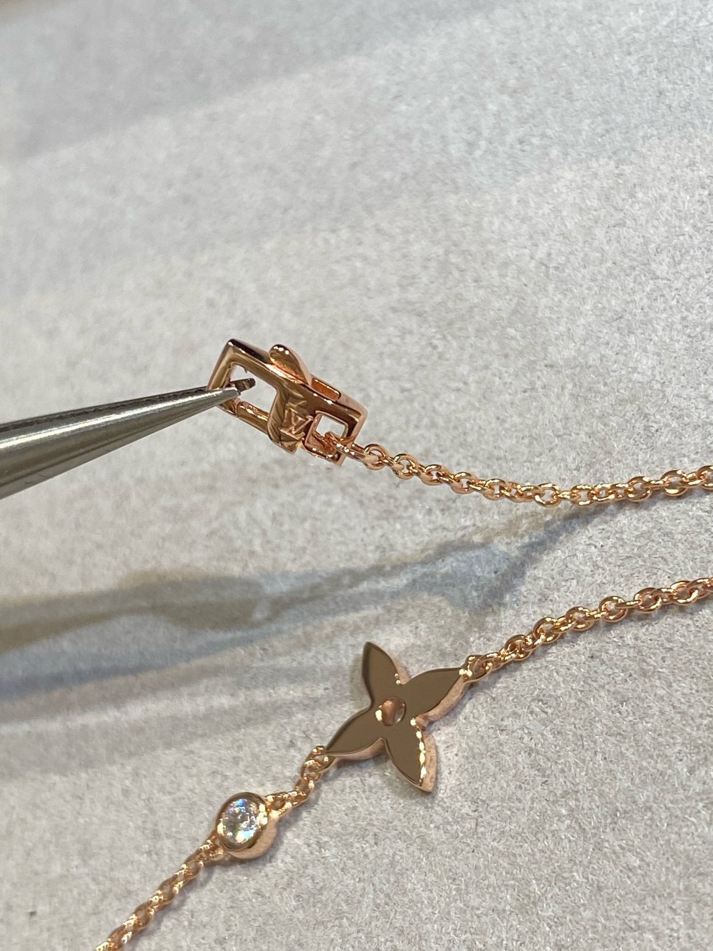 [OAK JURI]STAR DIAMOND PINK GOLD BRACELET
