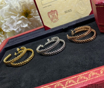 [OAK JURI]CLASH LARGE HOOP EARRINGS