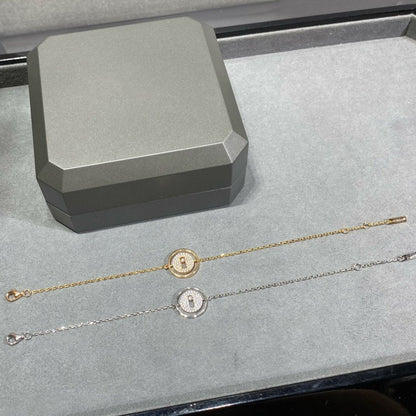 [OAK JURI]LUCKY MOVE DIAMOND PAVED BRACELET